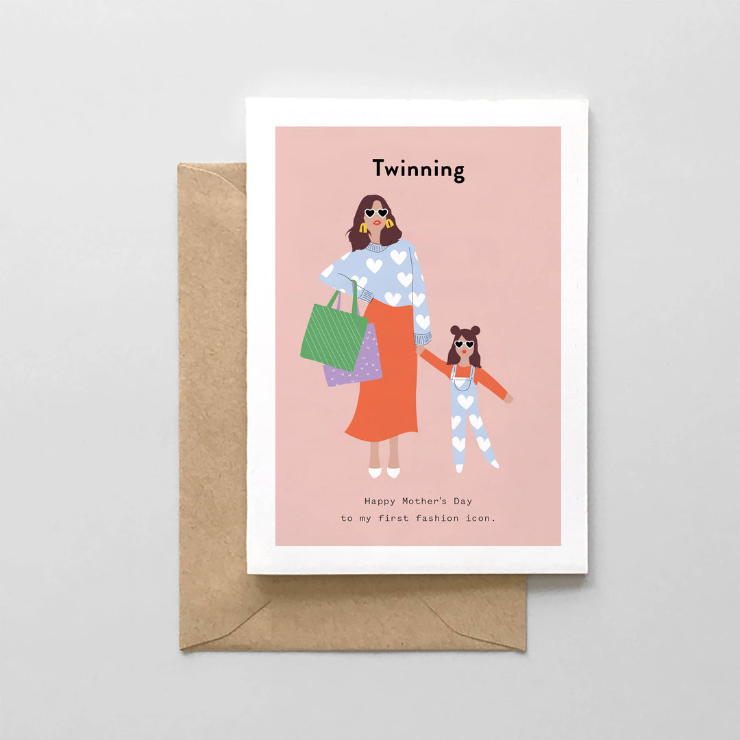 Twinning Mother's Day Card