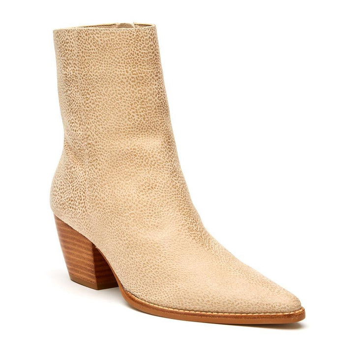 Caty Boot in Ivory Leopard