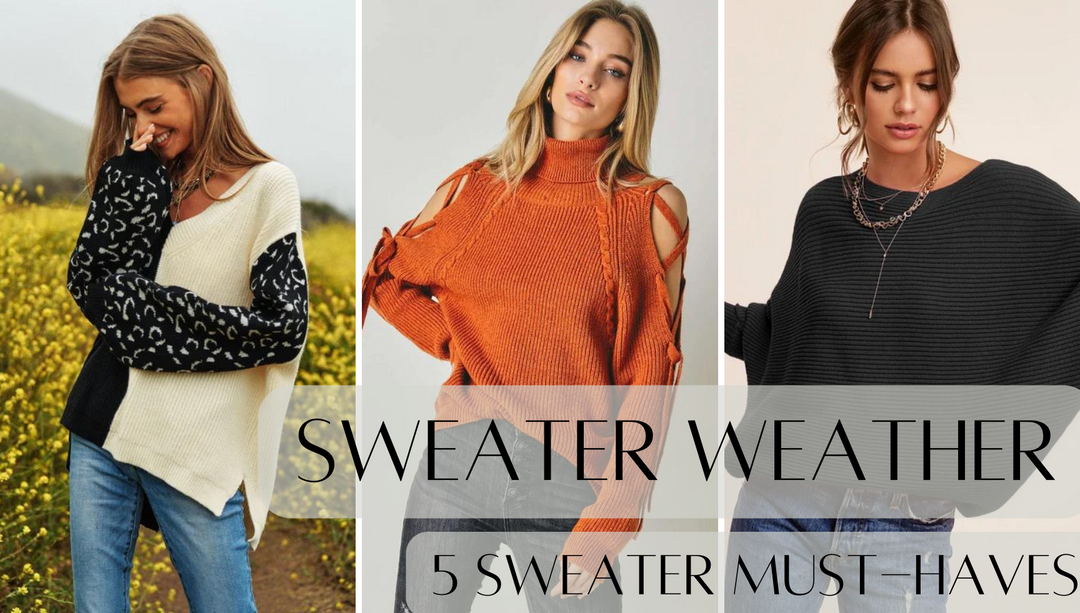 WARM UP IN STYLE: MUST-HAVE SWEATERS