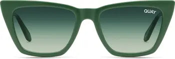 QUAY Call the Shots Sunglasses in Green