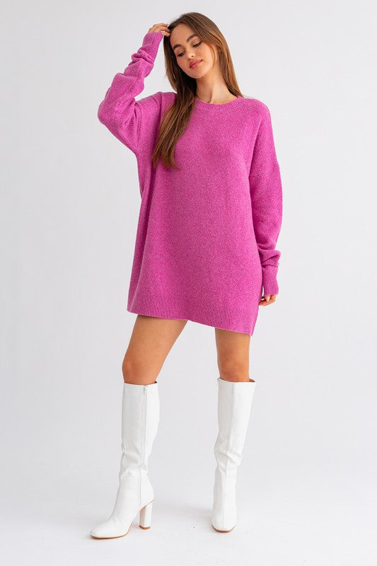 Eco Oversized Sweater Dress
