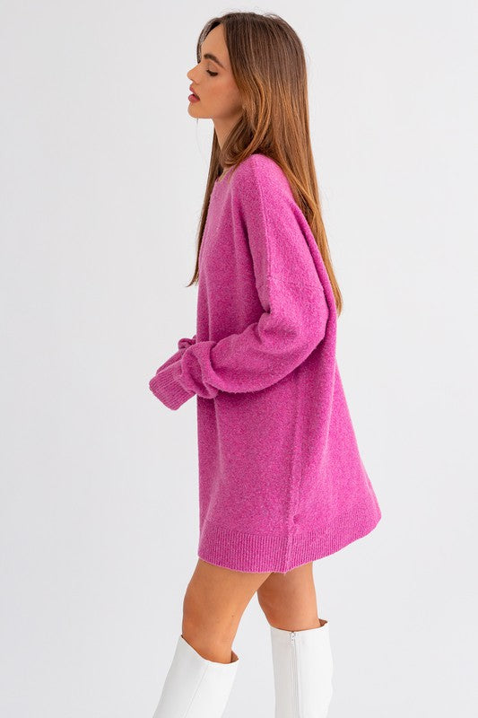 Eco Oversized Sweater Dress