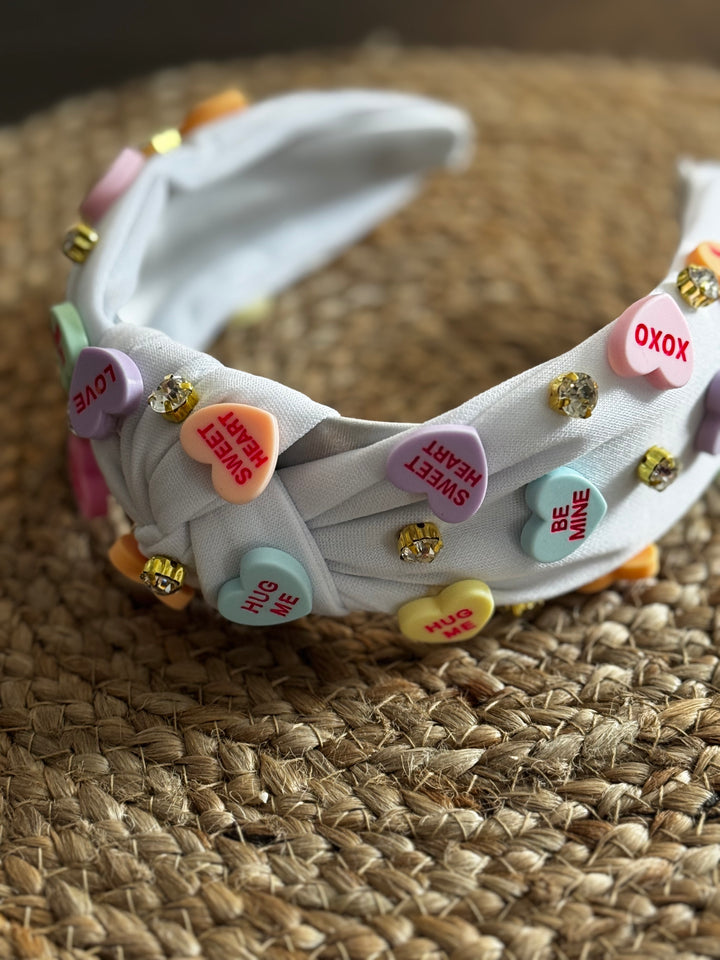 Conversation Heart Headband