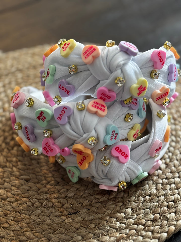 Conversation Heart Headband