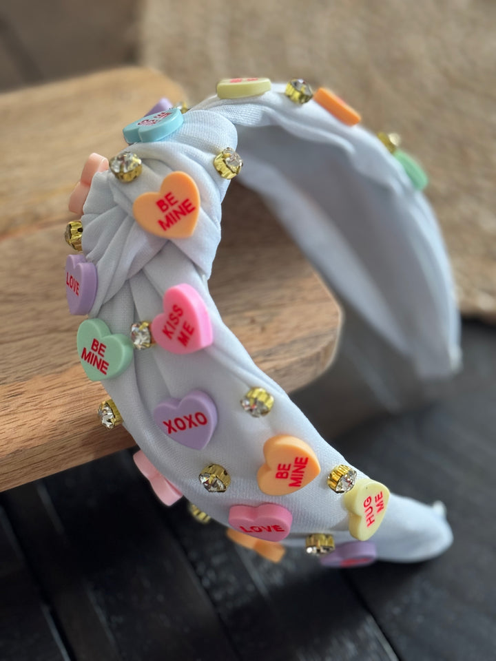 Conversation Heart Headband