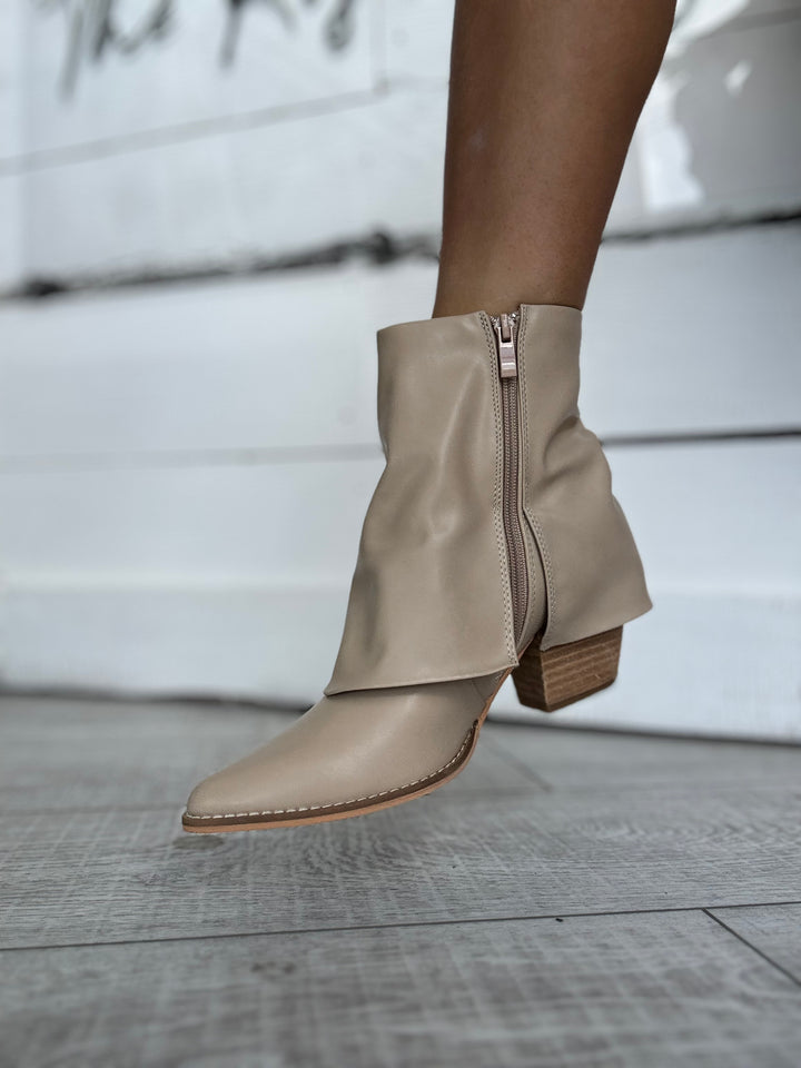 Blaze Bootie in Taupe