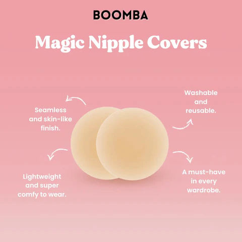 BOOMBA Adhesive Magic Nipple Covers