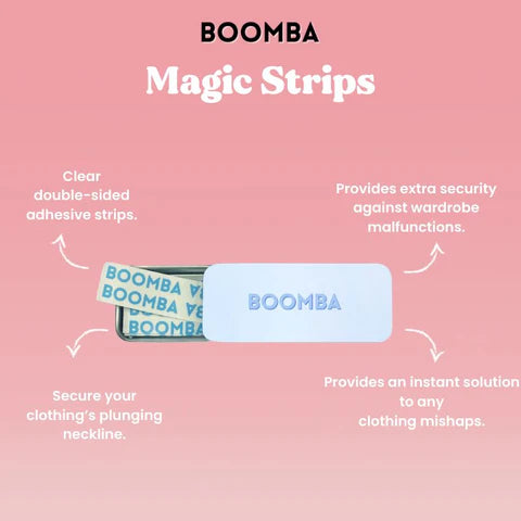 BOOMBA Adhesive Magic Strips