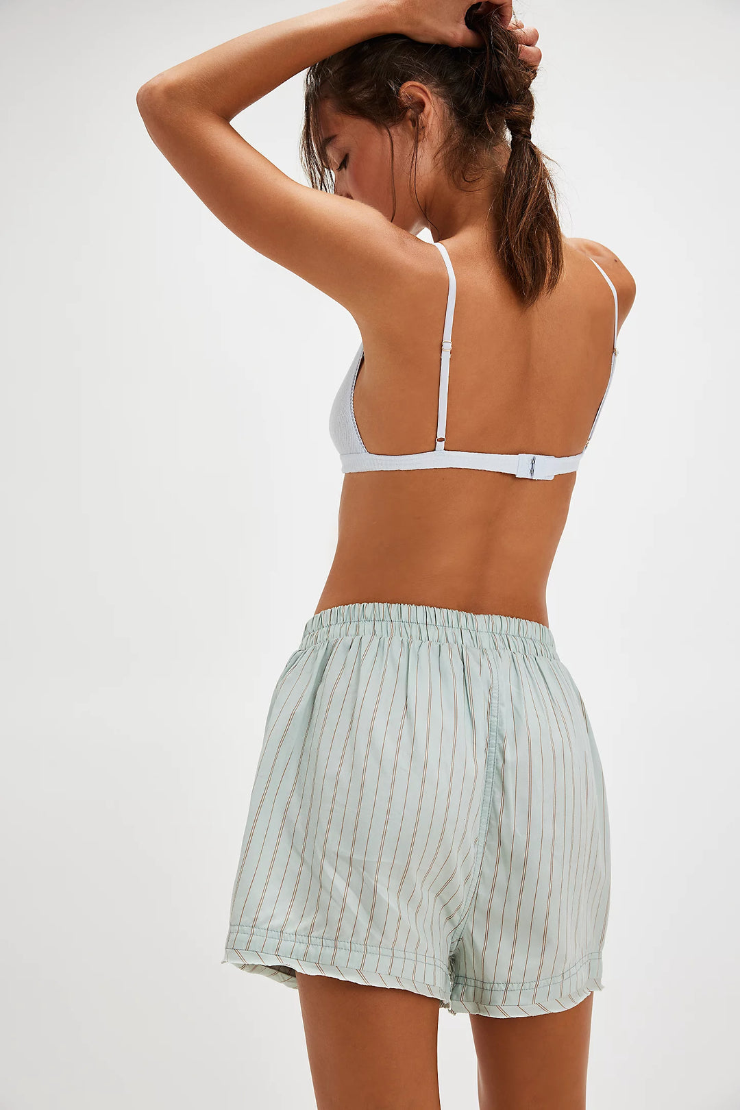 Day to Day YD Boxer by Free People in Blue Combo