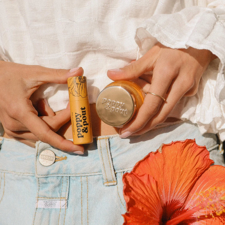 Poppy & Pout Wild Honey Lip Care Duo