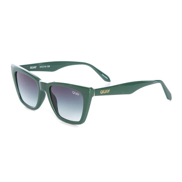 QUAY Call the Shots Sunglasses in Green