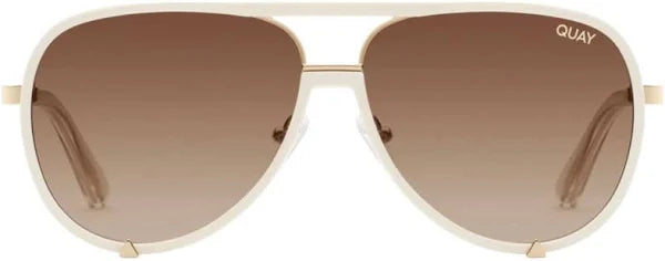 QUAY High Profile Sunglasses in White