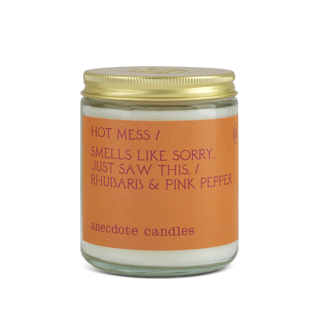 Hot Mess Candle (Rhubarb & Pink Pepper)