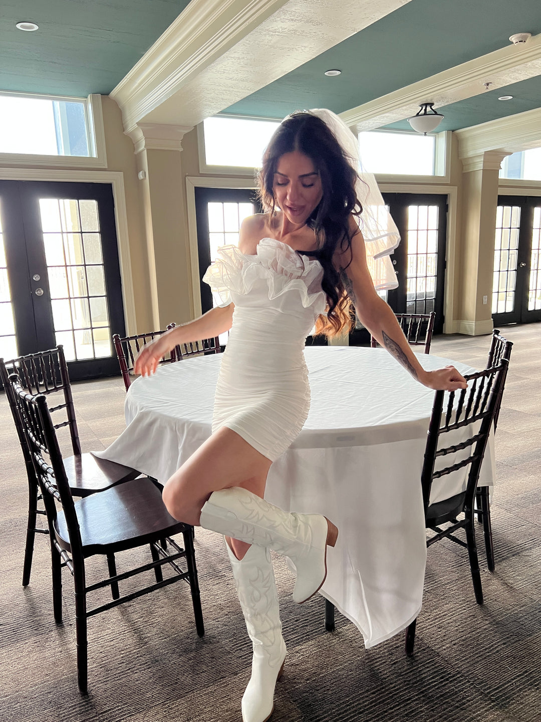 White dress for brides 