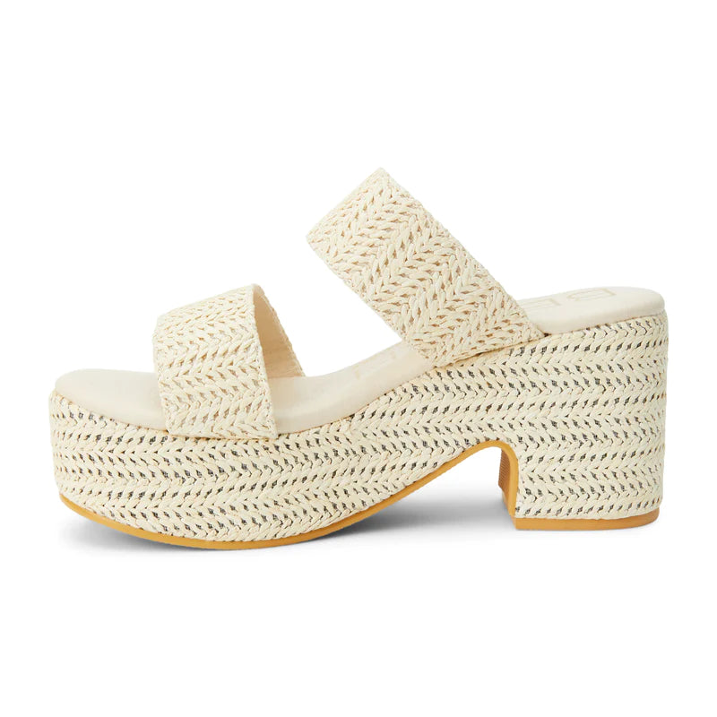 braided raffia summer sandal