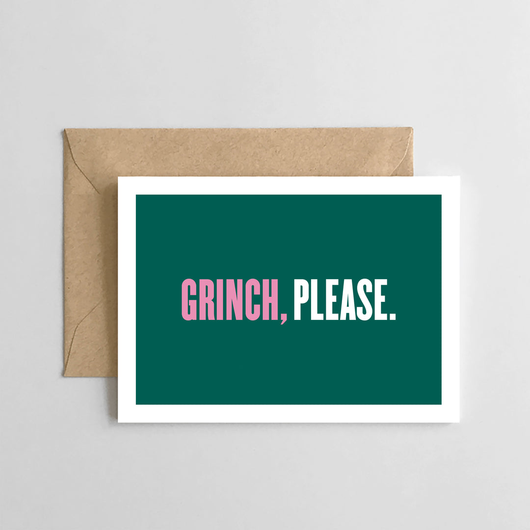 Grinch, please.