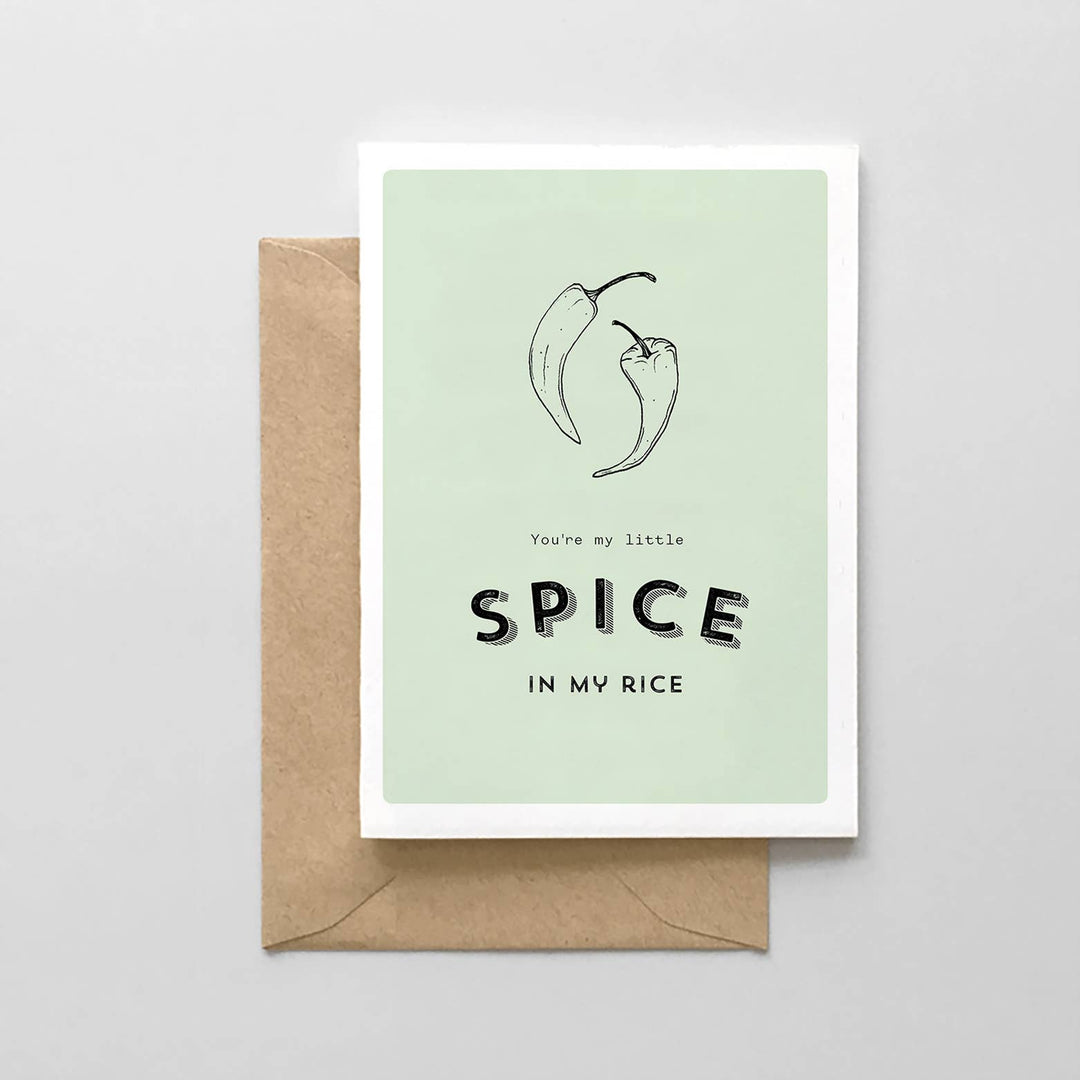 You’re My Little Spice in My Rice Card