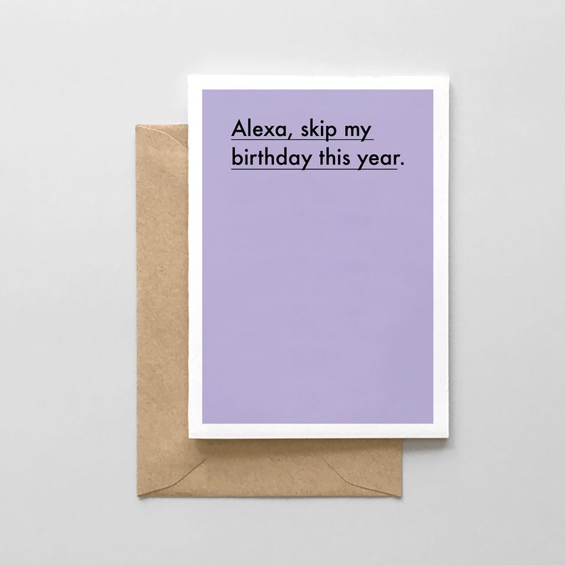 Alexa Skip My Birthday Card