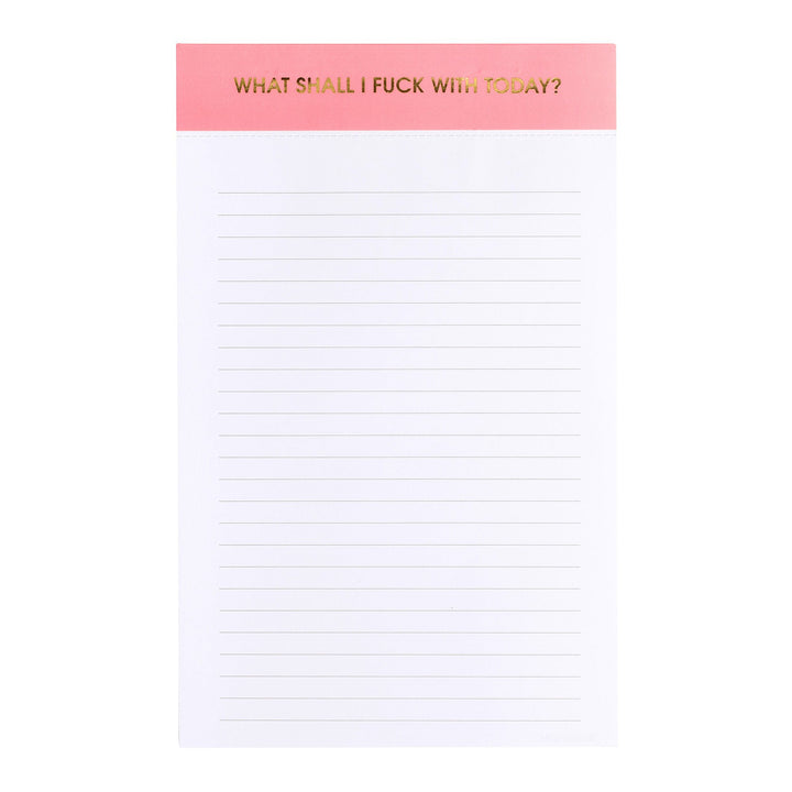 Gold Foil Notepad: Multiple Styles
